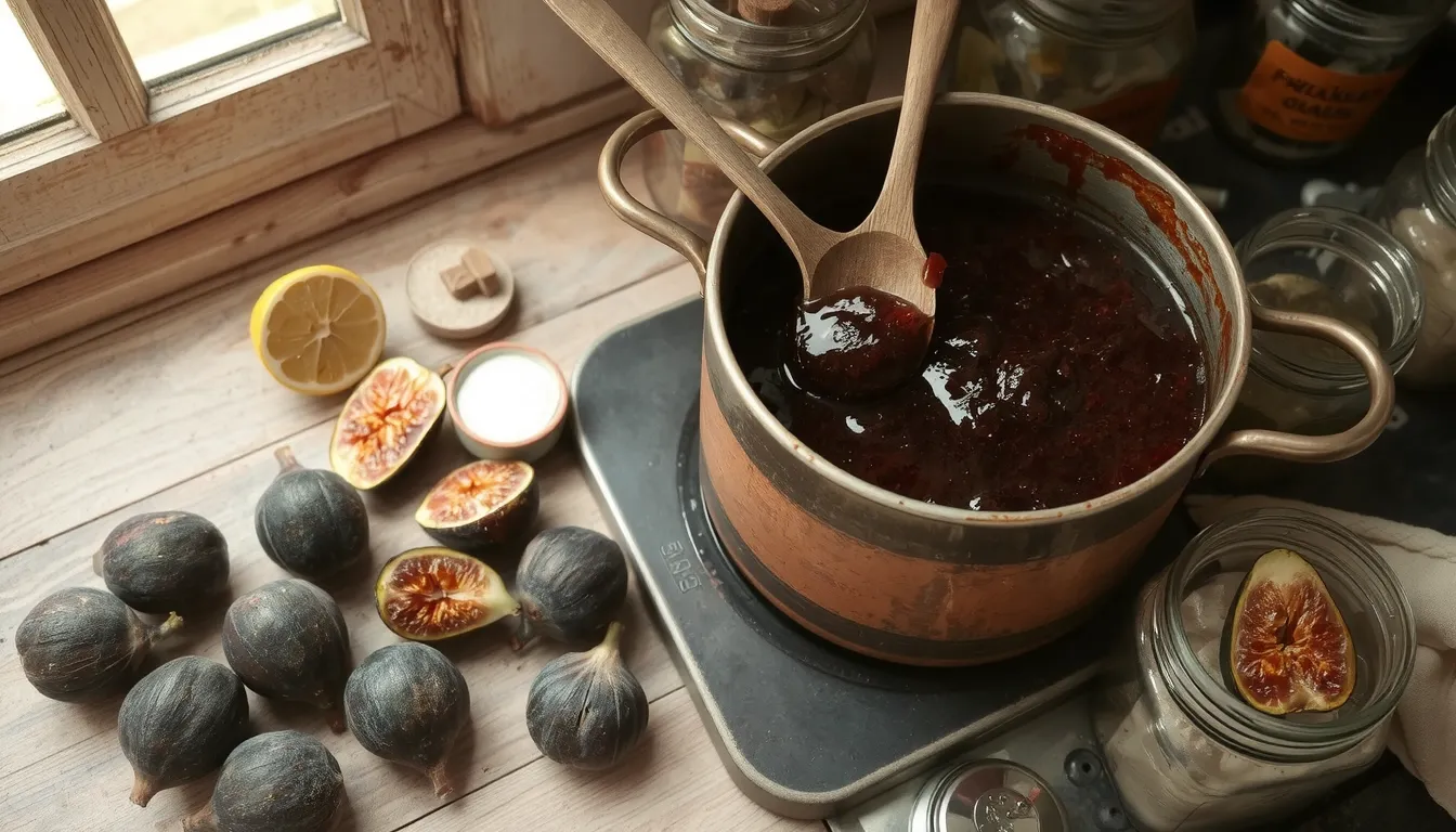 confiture de figues recette grand-mère