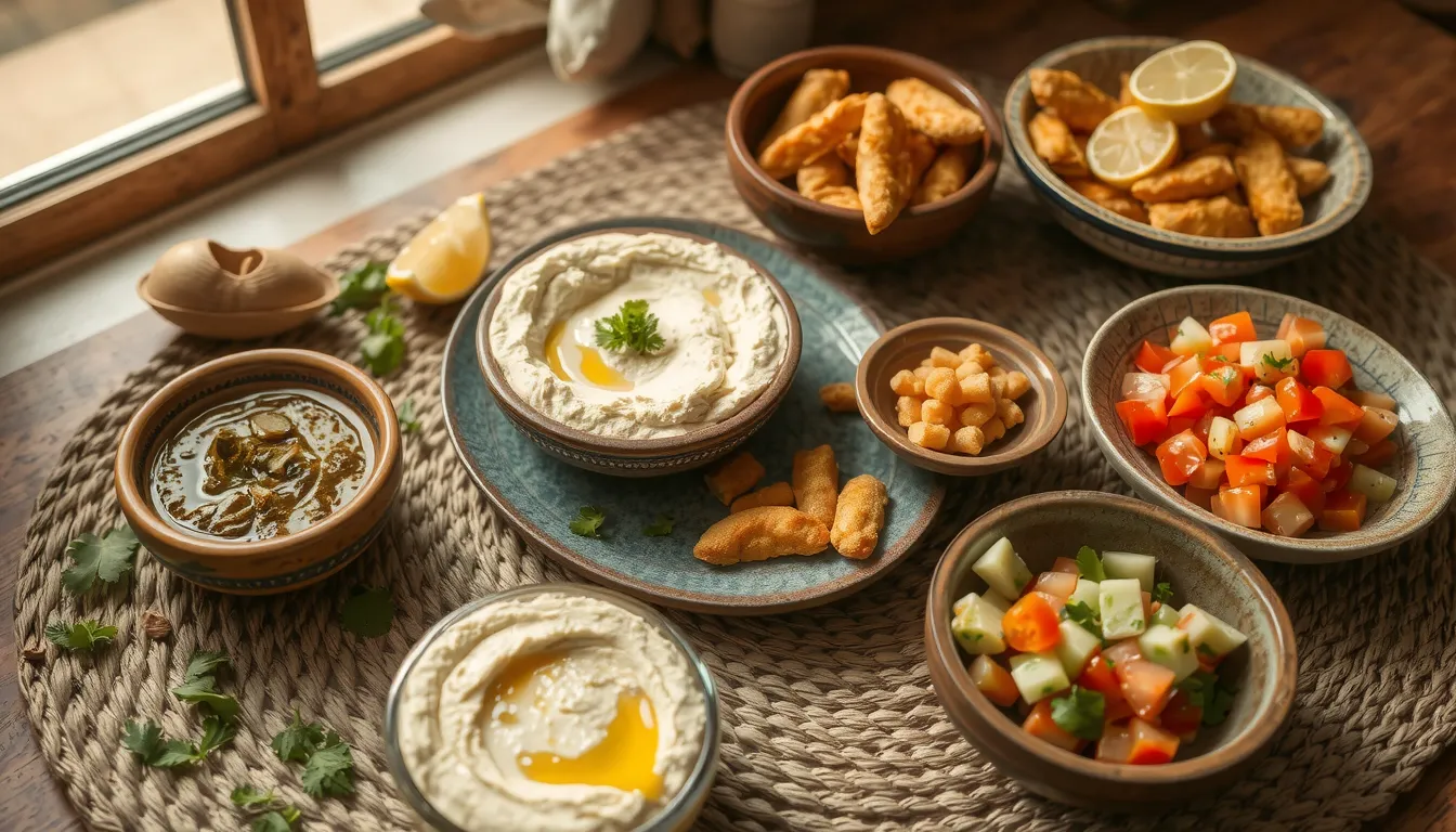 entrée marocaine avant couscous