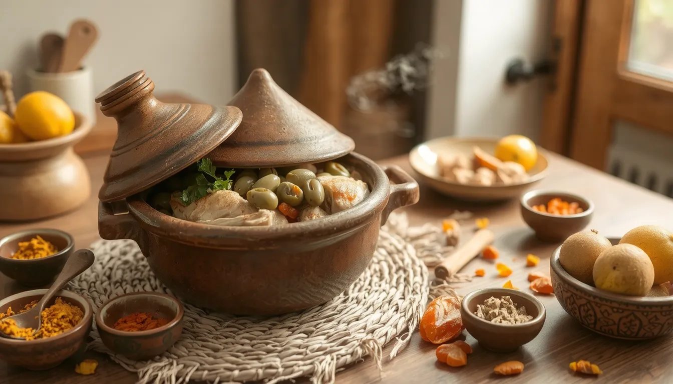 plat marocain tajine