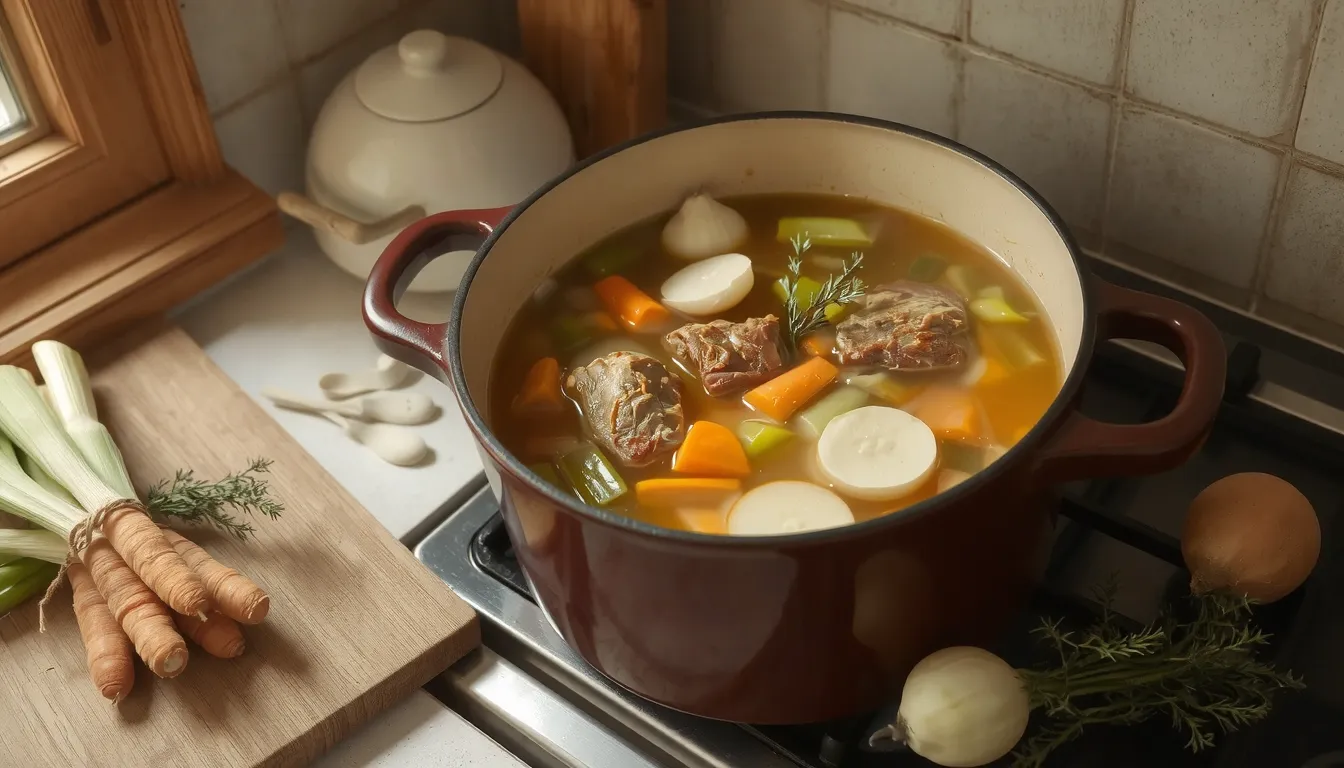 pot au feu au 3 viandes