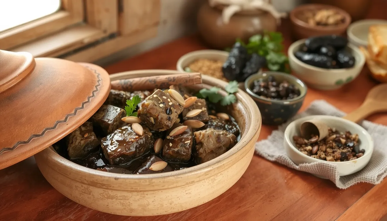 recette avec pruneaux et viande