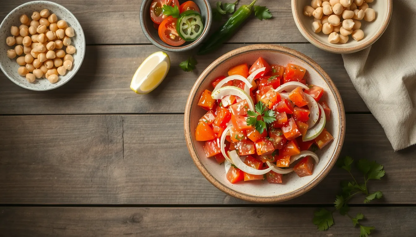 salade tomate marocaine