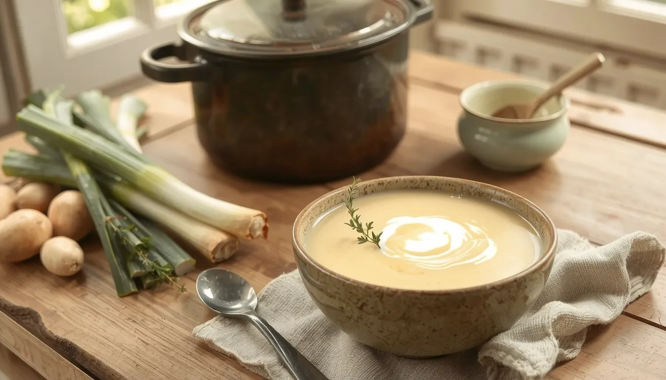 soupe poireaux pomme de terre grand mere