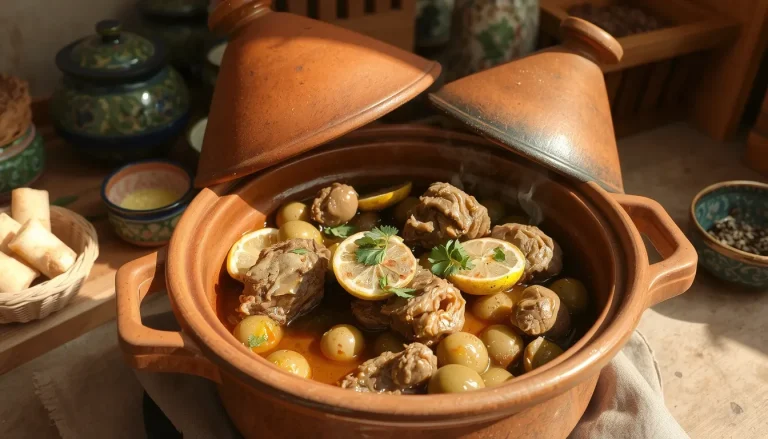 Tajine agneau citron confit traditionnel : la recette marocaine authentique étape par étape
