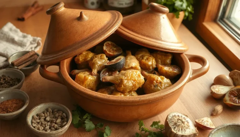 Tajine aux figues : la recette authentique du poulet sucré-salé marocain