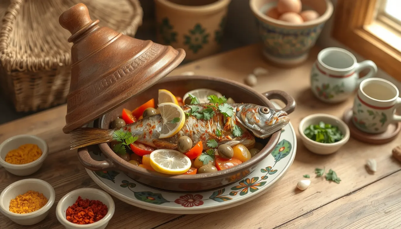 tajine poisson marocain